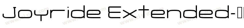 Joyride Extended字体转换